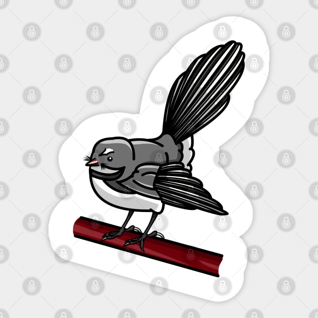 Fantail Sticker by mailboxdisco